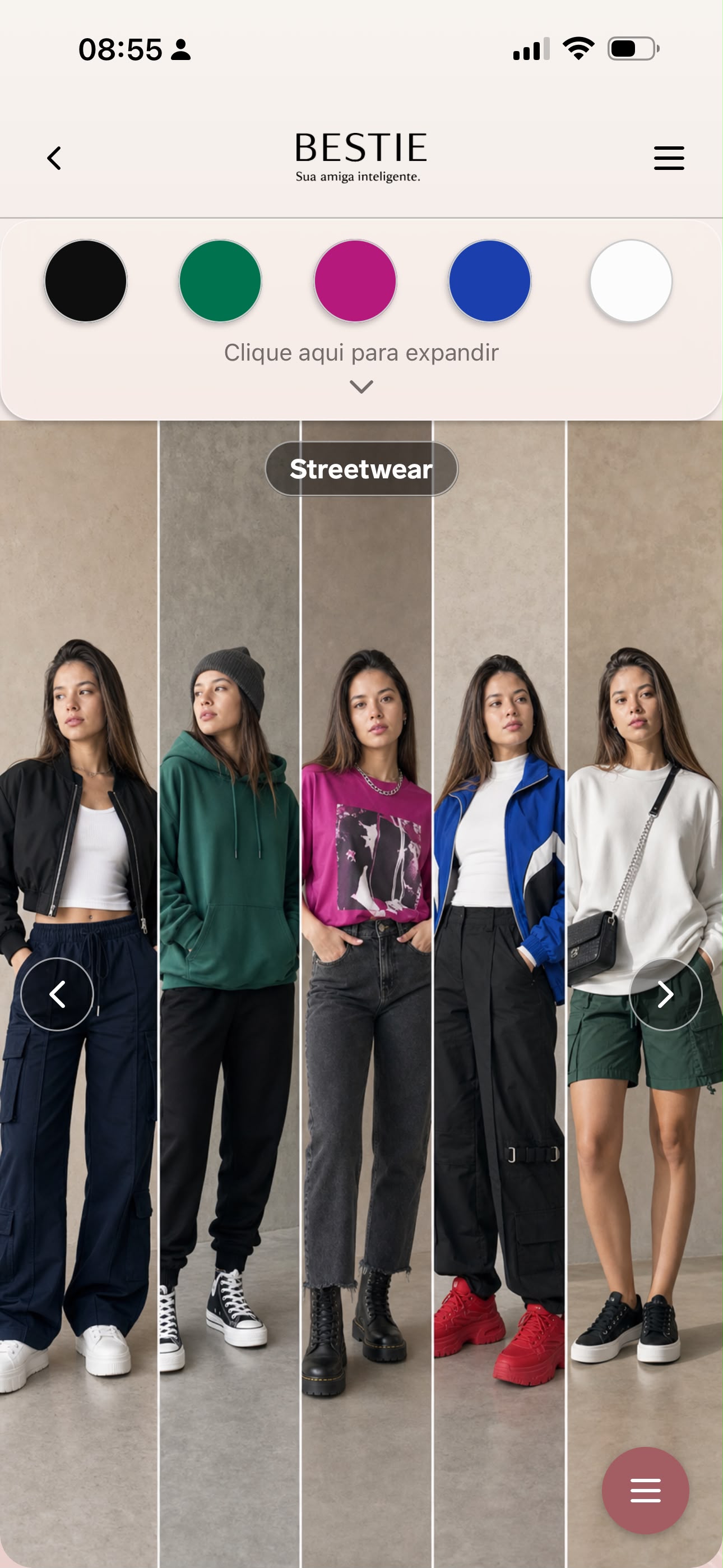 Resultado da colorimetria aplicado no estilo Streetwear